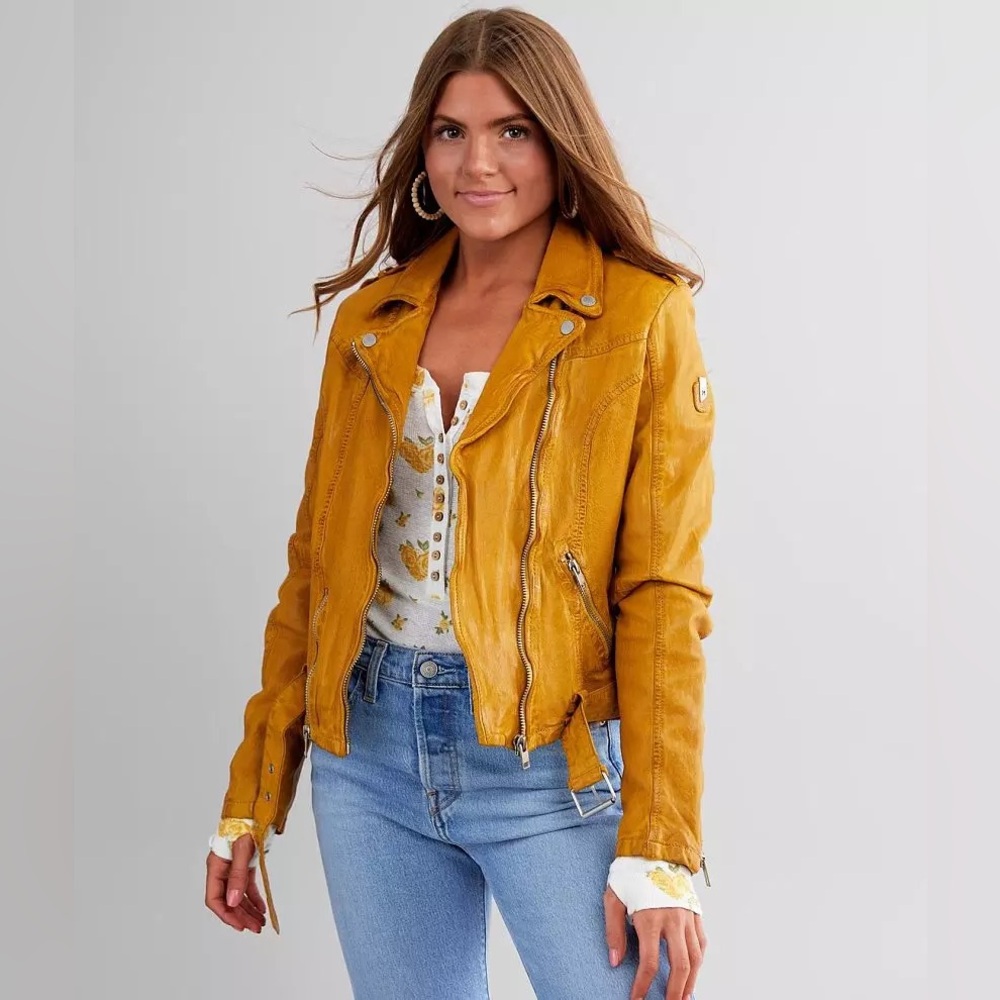 Free People X Mauritius Leather Jacket